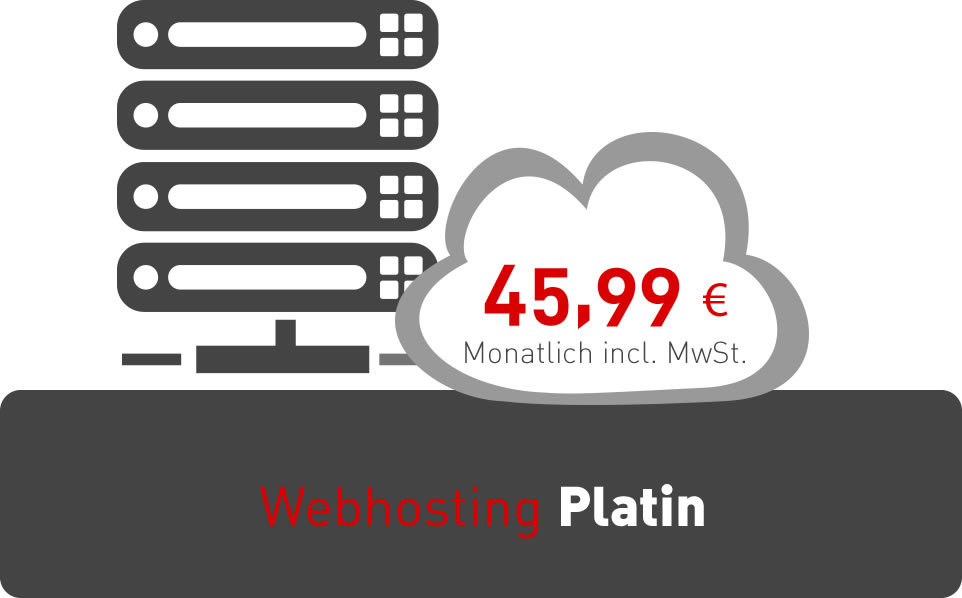 Webhosting Platin-Paket